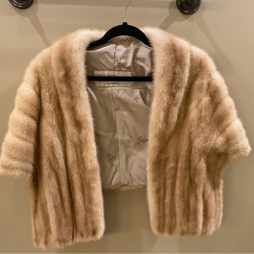 Cincinnati Friedman Faux Fur Shawl